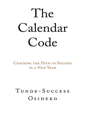 cover image of The Calendar Code